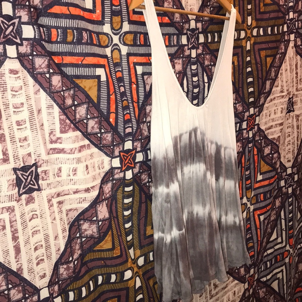 Free People tie-dye tunic